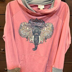 LuLaRoe Amber Hoodie 3XL